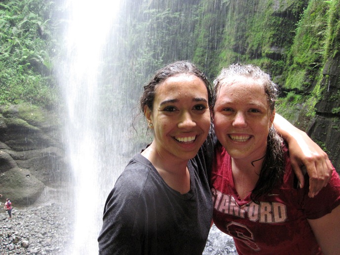 waterfall hike